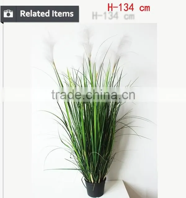 Nearly Natural 80cm artificial onion grass potted grass plants