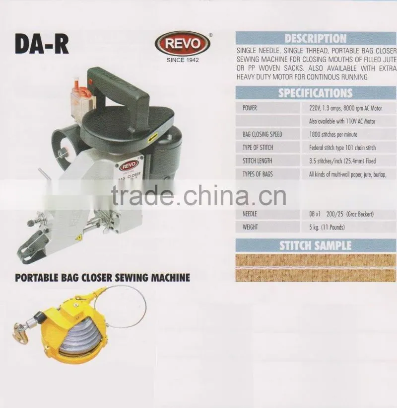 Portable Bag Closing Machine DA-R