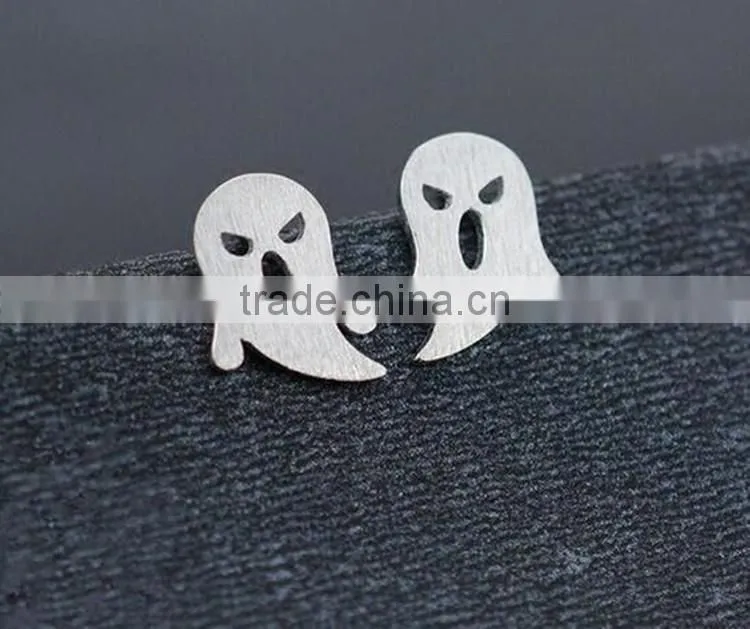 925 Sterling Silver Rabbit shaped Stud Earrings