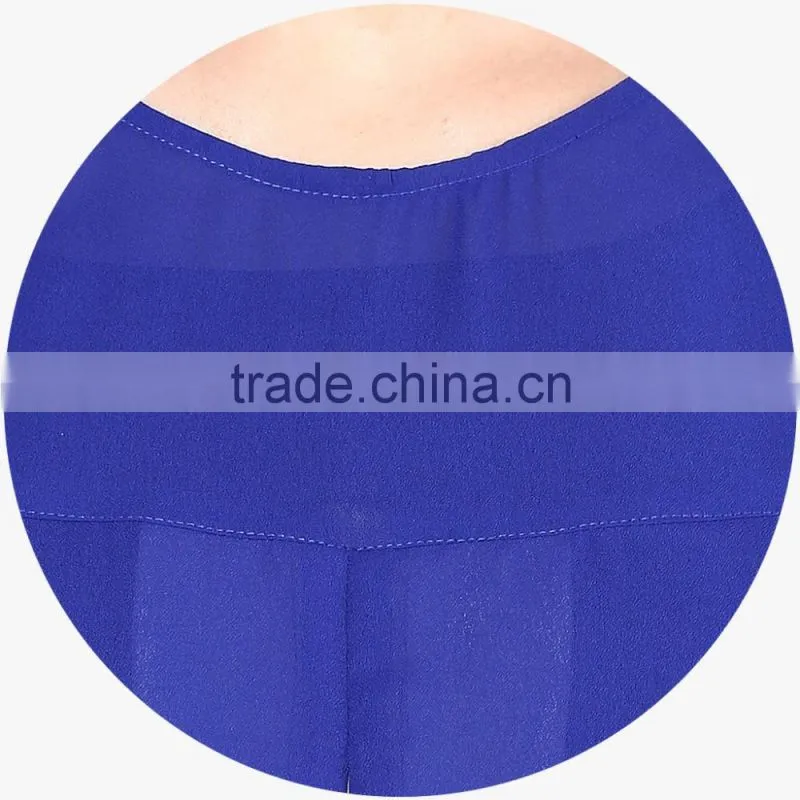 blue short sleeve tops maternity dresses for office lady
