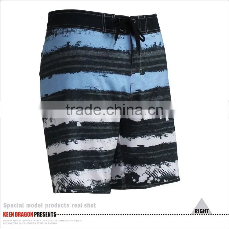 Boardshorts Bali Stripe Mens Swimwear 100% Polyester Shorts