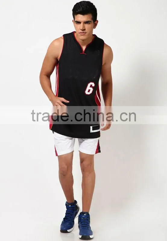 Custom male best basketball jersey design