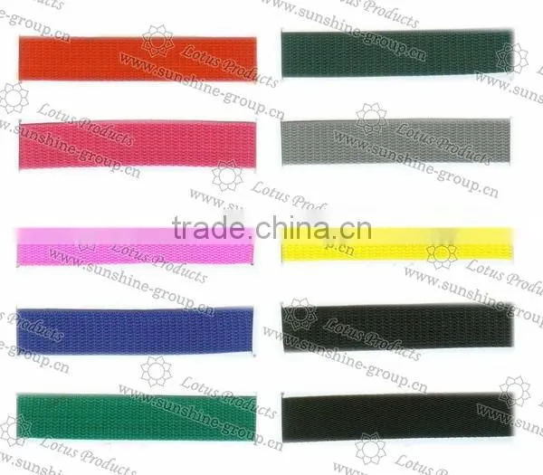 Customized Various PP webbing Strap High Quality Elastic Webbing With Different Color