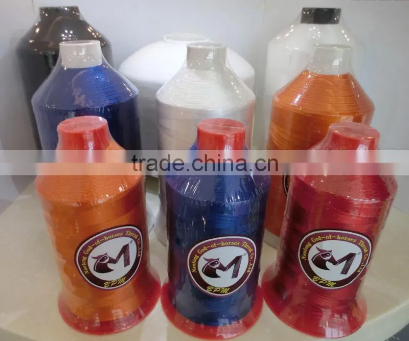 High tenacity filament polyester sewing thead made in China