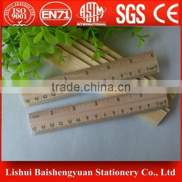 40cm measure wooden ruler