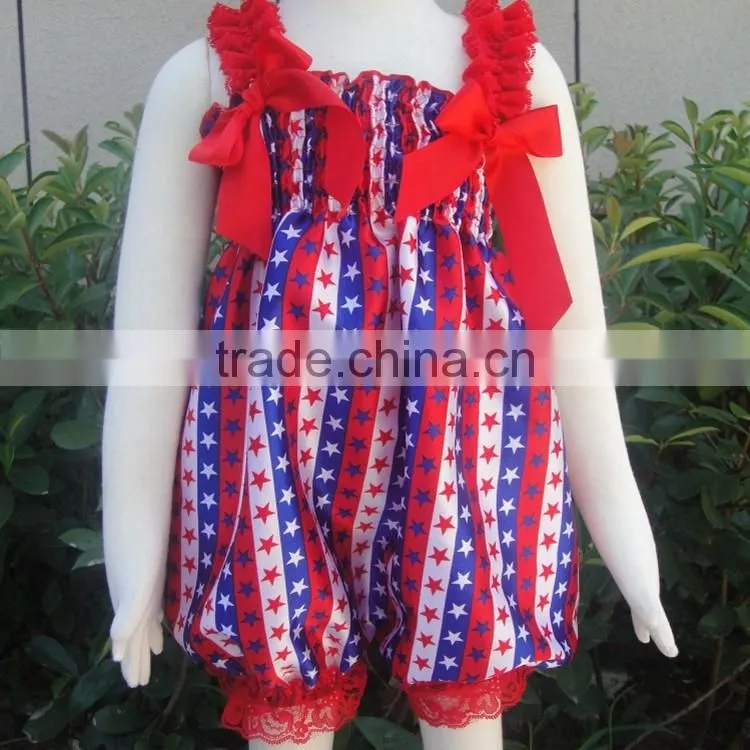Carter's Girl Cotton Chevron Prints Multi Colors Satin Ruffles Romper