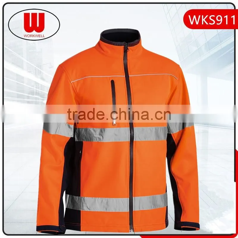 High Visibility jacket with reflector