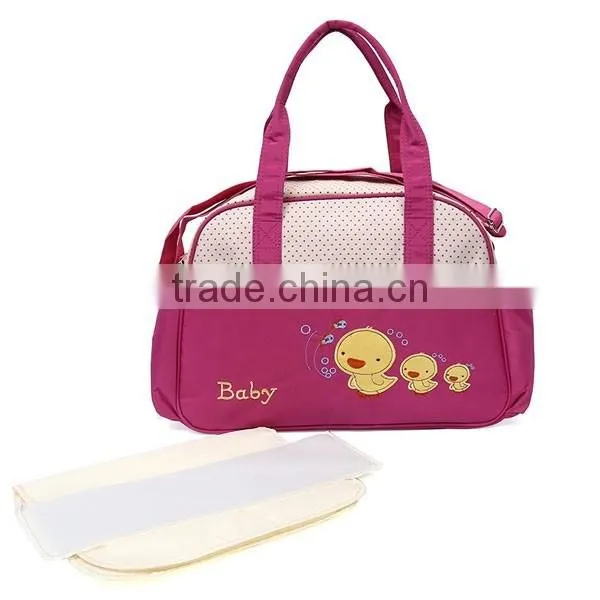 cartoon chicken pattern hanging stroller mother baby diaper yummy mummy bag