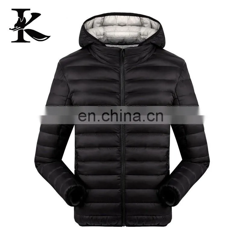 Western winter Khaki ultralight windbreaker mens down vest jacket