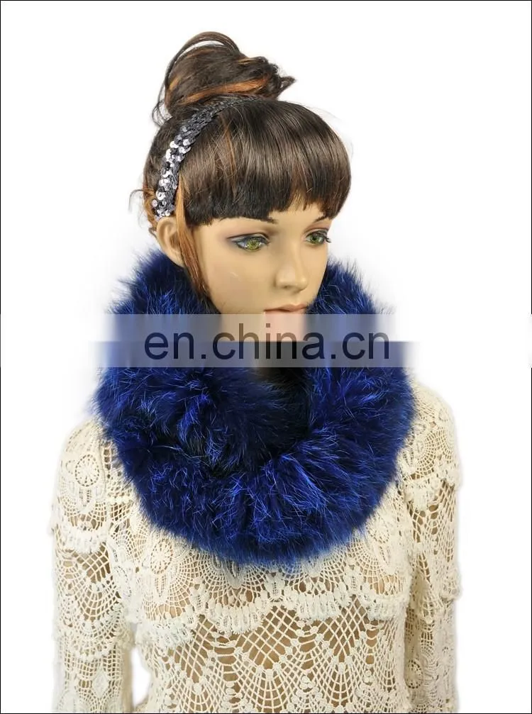 Factory Sale 2015 Fashion Multifunction Real Mink Fur Amazing Scarf
