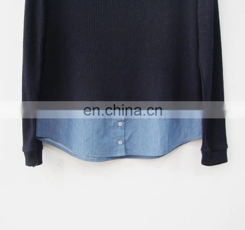 Hot new products ladies long sleeve shirt for 2016