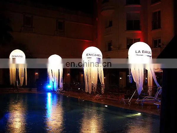 Hot sale decoration inflatable balloon with led lights