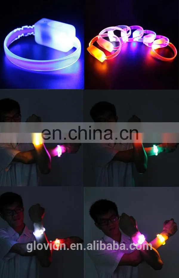 New design Cheap led flashing bracelet for running