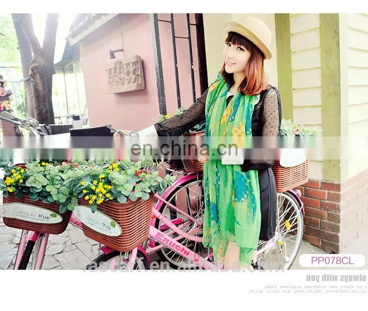 2015 Newest style fashion design long South Korea scarf shawl (PP078CL)