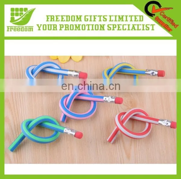 Hot Promotional Custom Logo Magic Soft Promotional Flexible Pencil