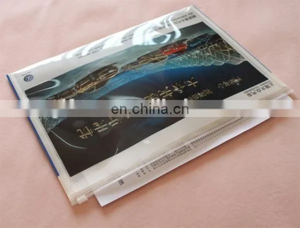 plastic car documents bag