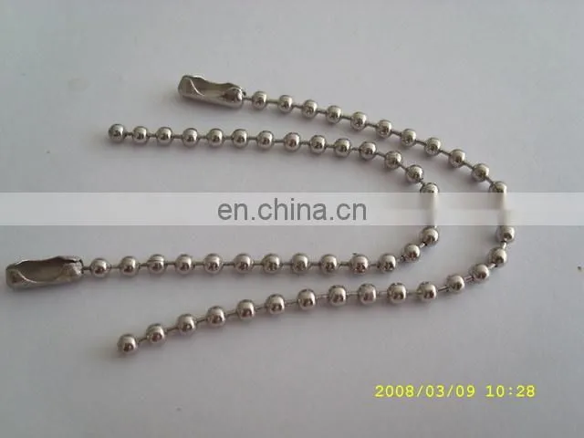 high quality decorative metal chain metal ball chain for sale
