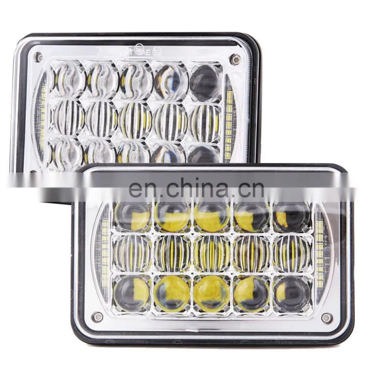 Super bright Car & motorcycle accessories 24w 4*6 inch car projector led headlight