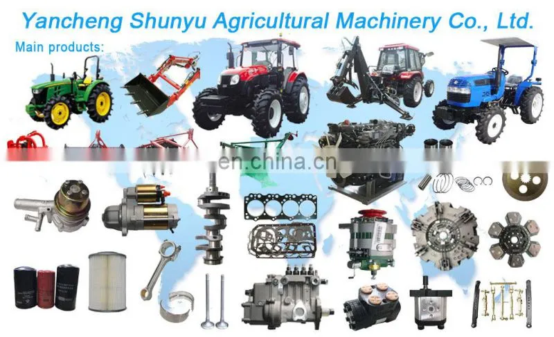 Tractor mounted fertilizer spreaders