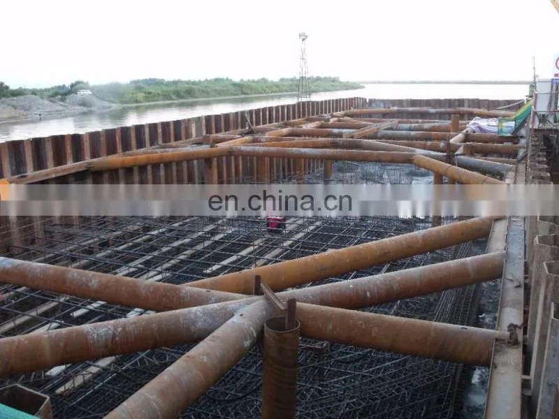 Steel Sheet Pile 12M length to Philippines / Myanmar/Bangladesh