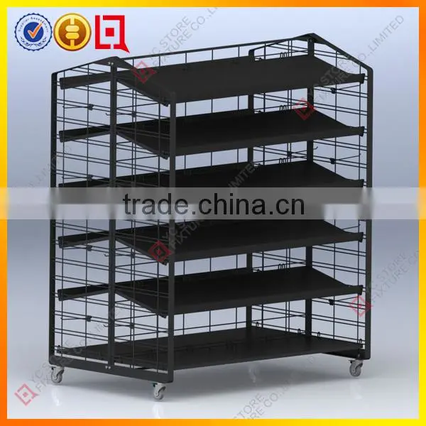 Metal custom display rack for belt
