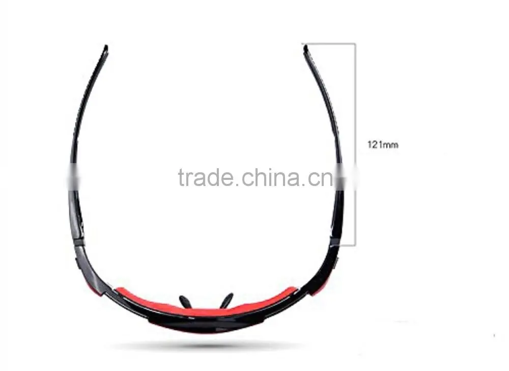 Sports Sunglasses Polarized Anti-UV Cycling Glasses With 5 Interchangeable Lenses