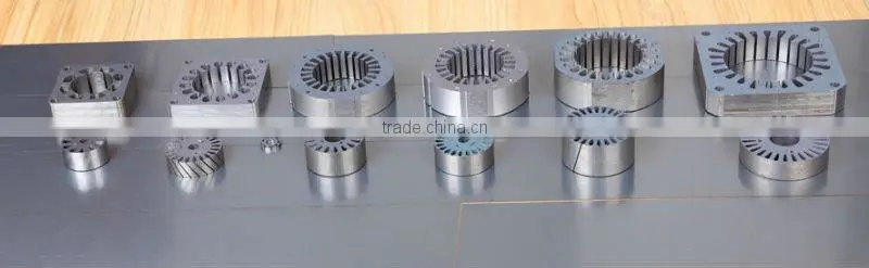 Assembly drawing machine motor rotor stator stamping