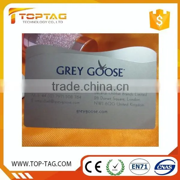 Customized Lase Cut Stainless Steel Metal Busniess Card For Gift Usage