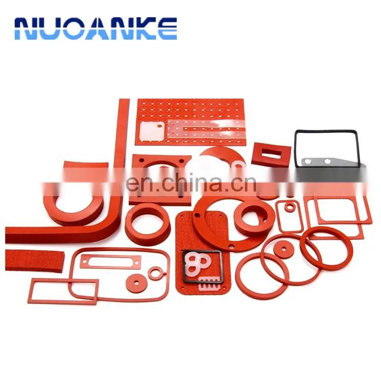 Customized Food Garde Silicone Rubber Washer NBR FKM FFKM EPDM HNBR Spuare Ring Buna VMQ FPM Nitrila Kalrez Rubber Sheet