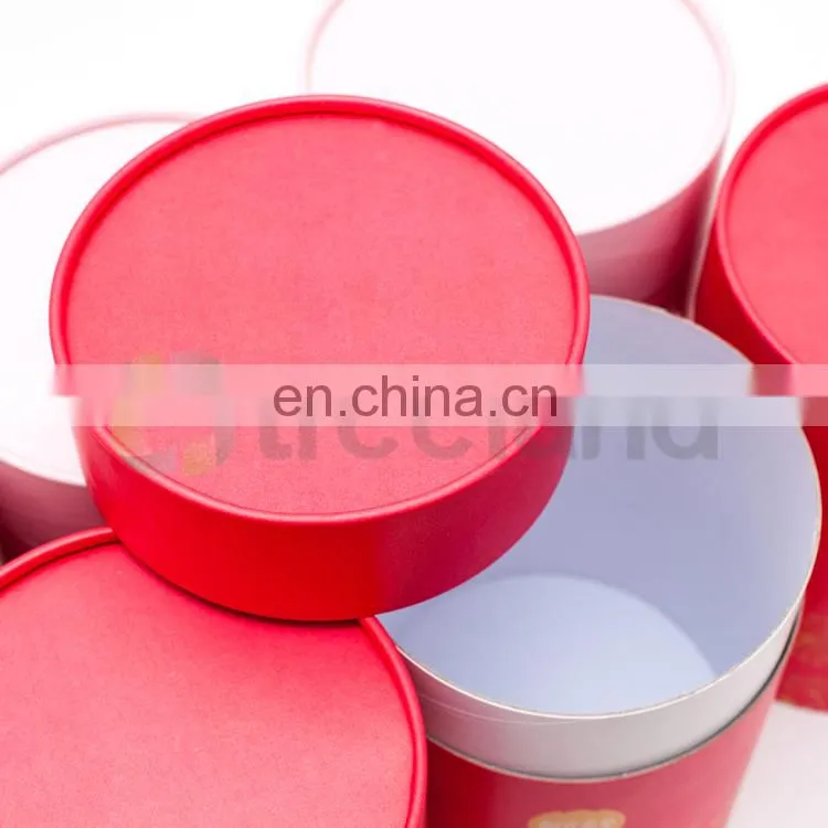 Private Print Design Cylindrical Paper Box Packaging Cylindrical Boxes
