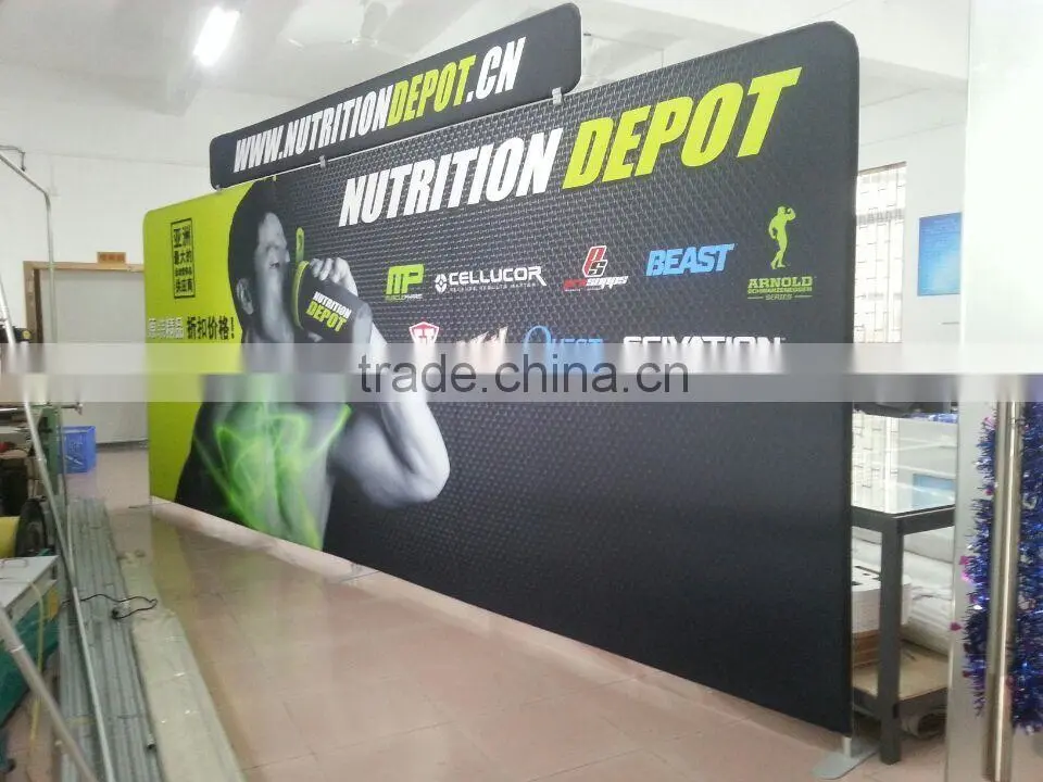 10ft Curved Tension Fabric Display rack