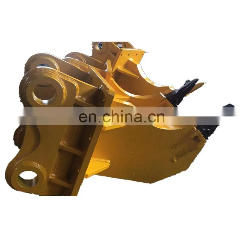 Excavator attachment, single tooth ripper for 20 ton excavator