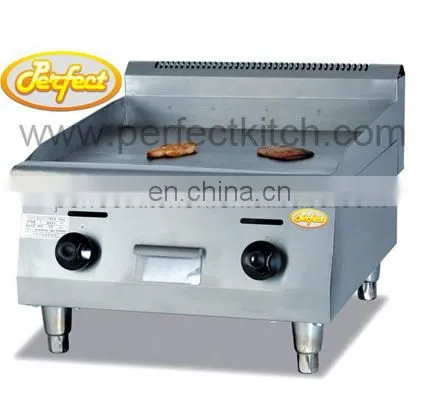 Counter top gas griddle /Commercial Stainless Steel cast iron griddle