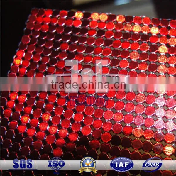 Metallic sequin cloth/metal sequin cloth