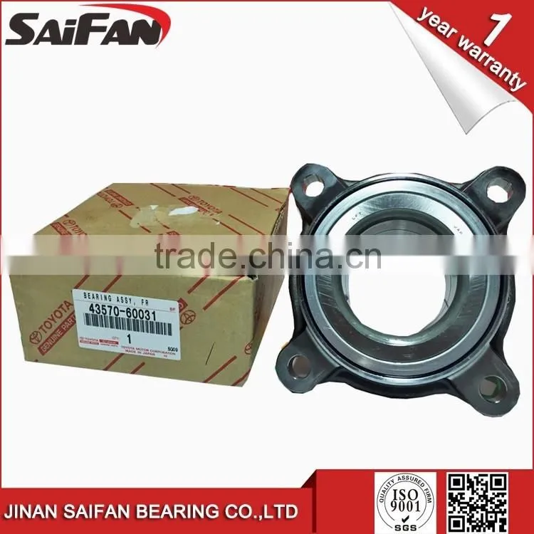 43570-60030 Auto Wheel Hub Unit Bearing 43570-0C010 For Toyota Prado 515103 43570-60031 90301-99182 2DUF058N-5AR Bearing