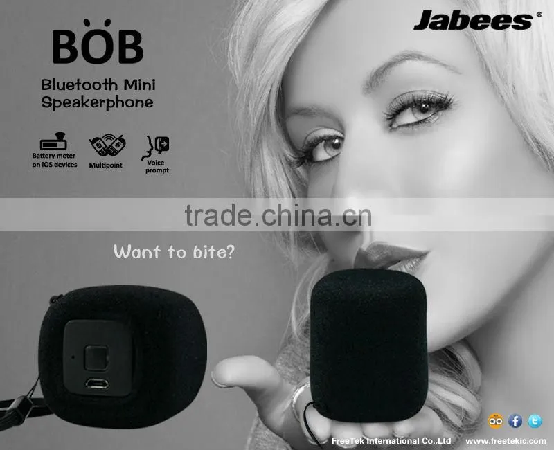 Wholesale Mini Bluetooth Speaker Portable Design for Outdoor Activity -BOB