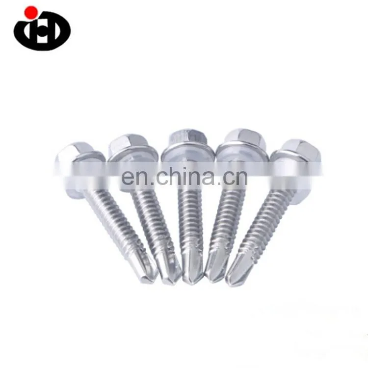 JINGHONG DIN7504K Hex Head Self Drilling Screw