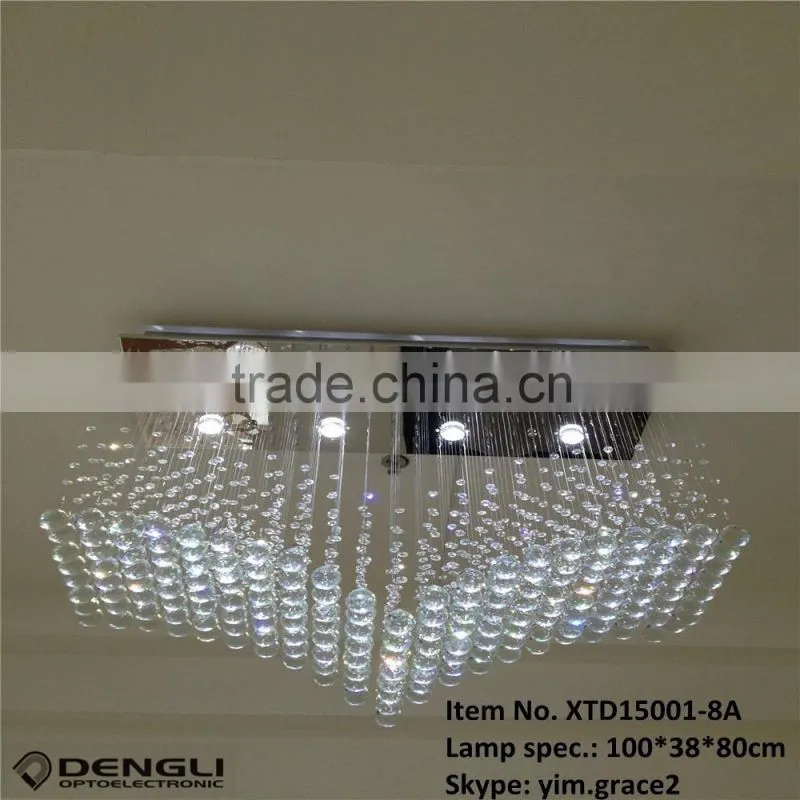 modern crystal chandelier pendant light for hotel home villa