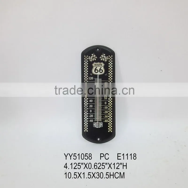 Route 66 Metal Thermometer