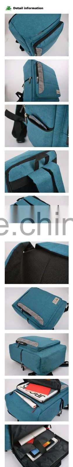 2016 new arrival nylon backpack school bag unisex laptop bags