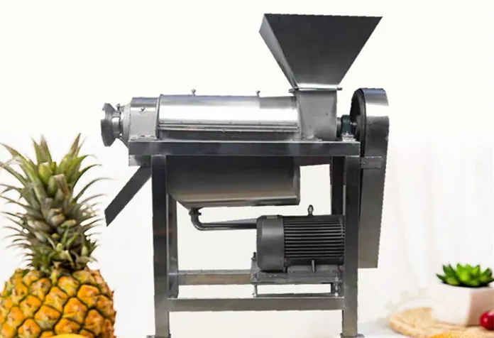 1.5 T Crushing Juicer Snow Pear Lemon Citrus Pineapple Industrial Press Screw Juicer