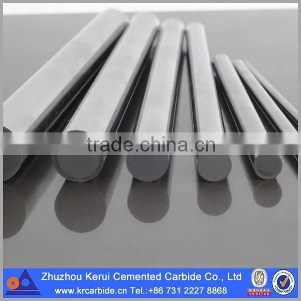 Ground carbide bar solid carbide rods with chamfer for milling cutters