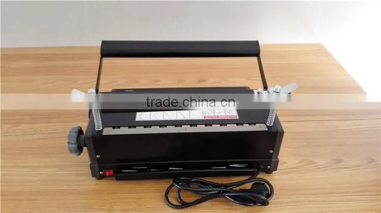 SG-V10 strip binding machine velo annealed black binders