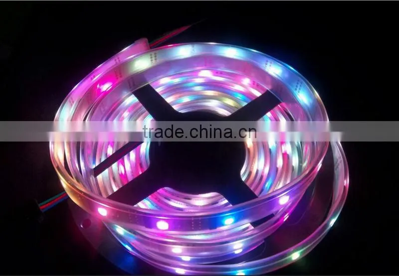 Outdoor waterproof side emitting mini rgbw 5050 led light strip