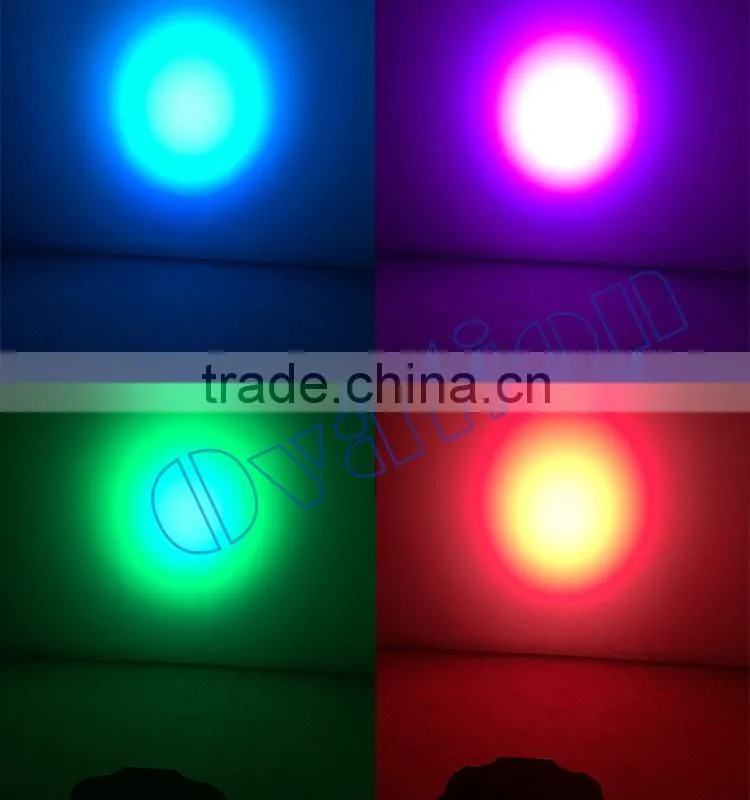 2015 best sell Thin lamp 54x3Watt RGBW flat Led Par christmas lights