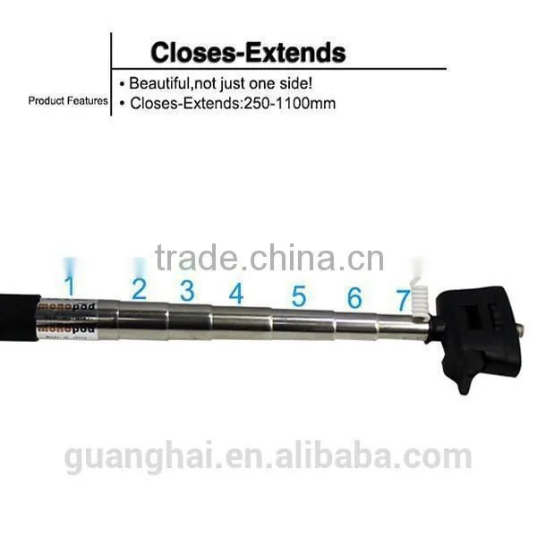 extended selfie stick cable,colorful selfie stick for motorola moto g