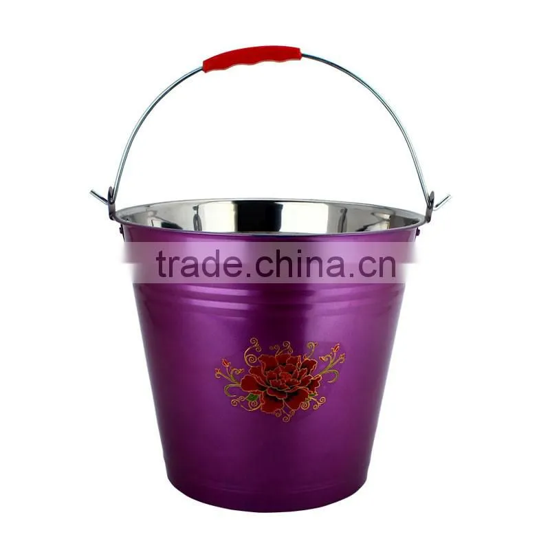 Stainless Steel antique water bucket
