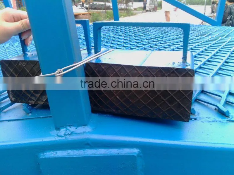 hydraulic mobile ramp for forklift (load 8000kg)