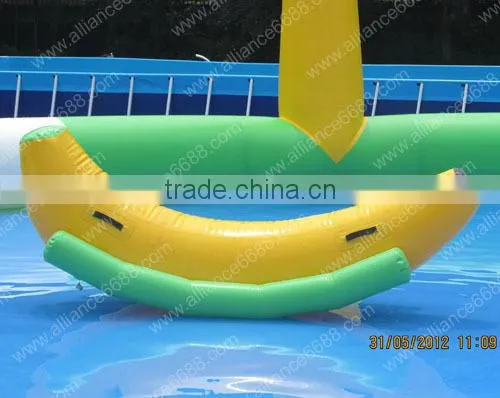 double totter water seesaw swimming pool games
