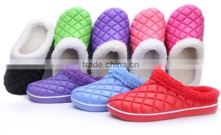 New fashion Eva upper winter garden shoes,plastic clogs and sandal for warm slippers
